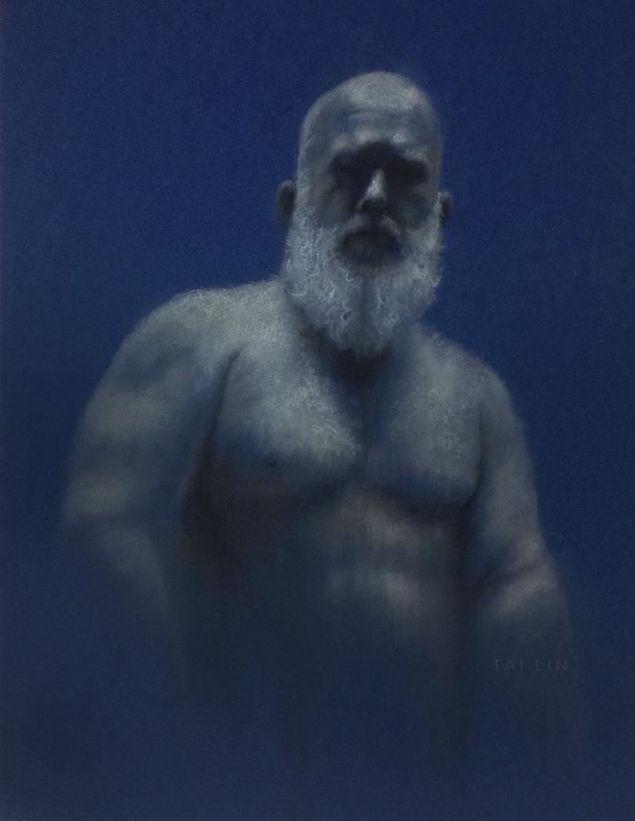 Male Nude Chris Drawing By Tai Lin Fine Art America