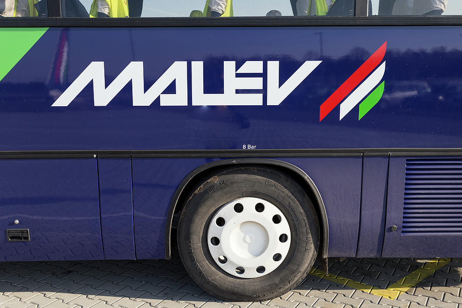 Malev Airlines Logo Photograph by David Pyatt