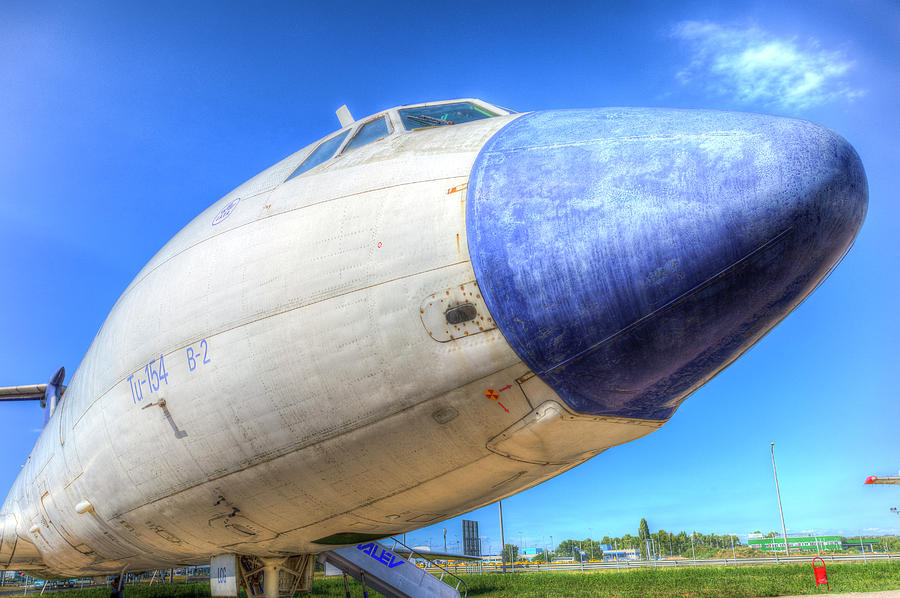 Malev Tupolev TU-154 Photograph by David Pyatt