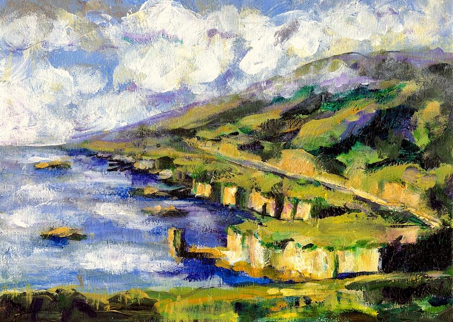 Impressionism Painting - Malibu Looking North by Randy Sprout