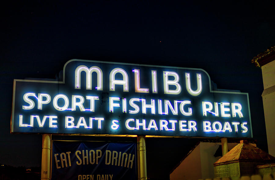 Malibu Pier Photograph by Gene Parks