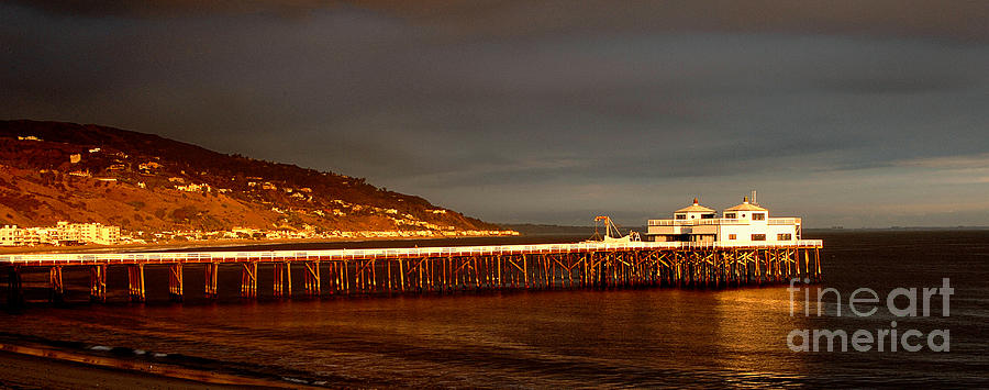Malibu Pier Photograph by Marc Bittan