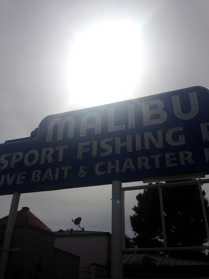 Malibu Photograph - Malibu Sport Fishing  by Katikaila Green