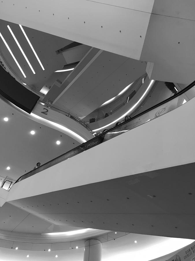 Mall Escalators Photograph by Doris Aguirre
