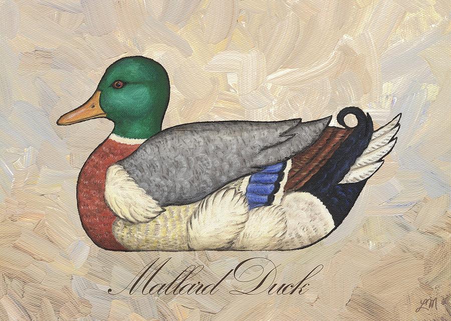 Duck Digital Art - Mallard Duck by Linda Mears