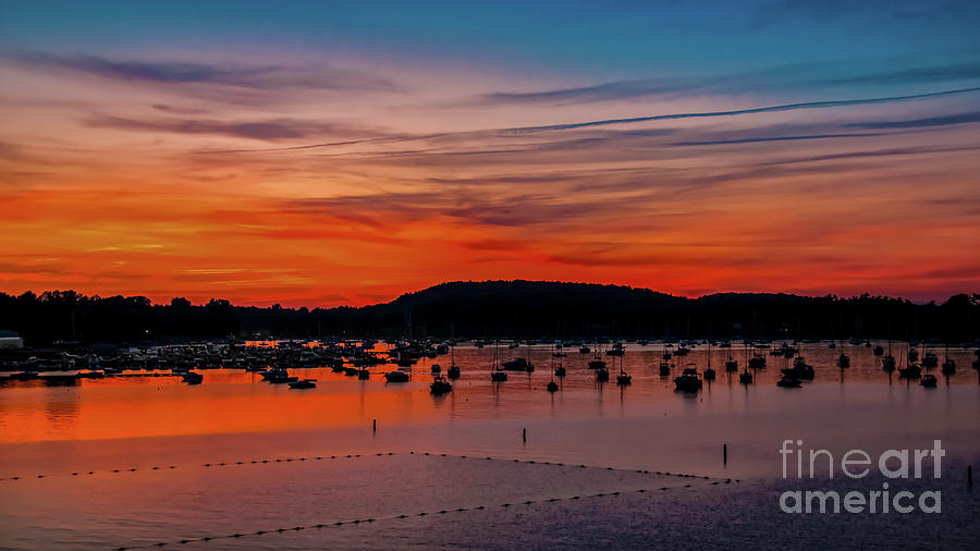 Malletts Bay Sunset Photograph by Scenic Vermont Photography
