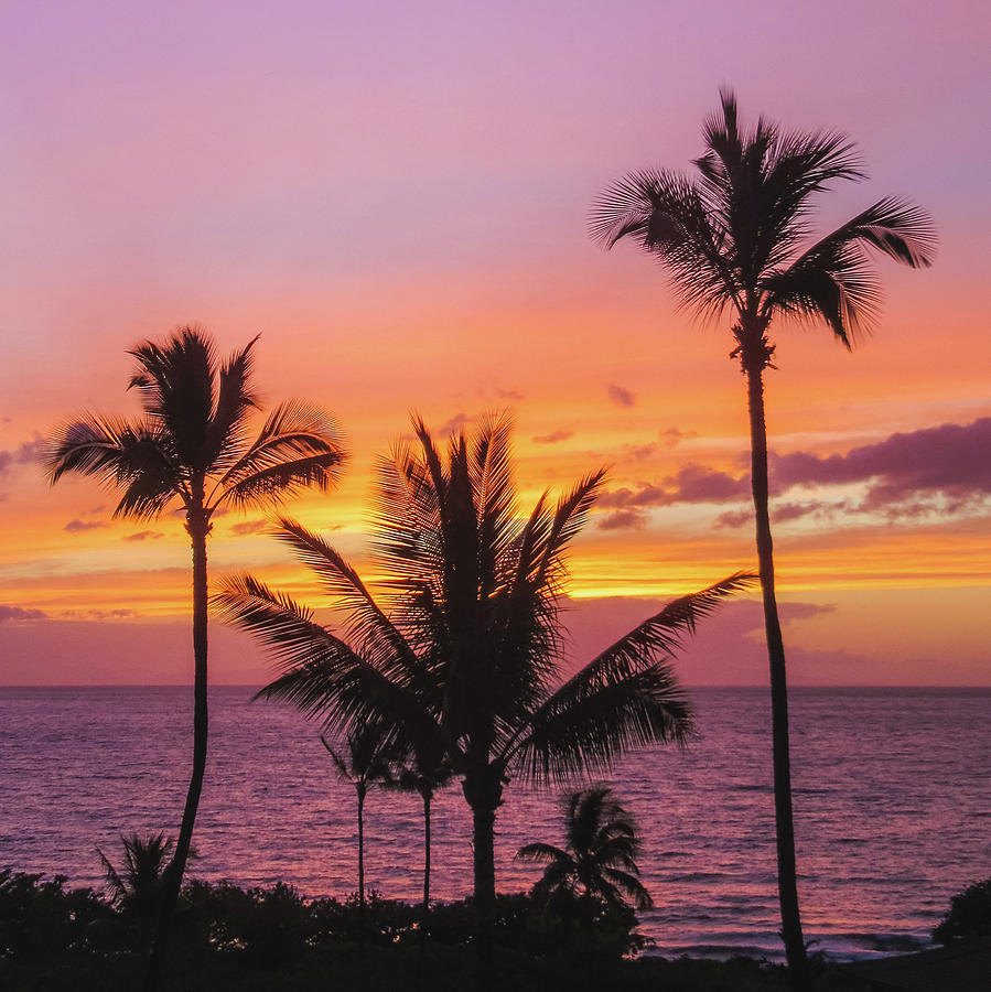 Maluaka Beach Sunset Photograph by Andy Konieczny