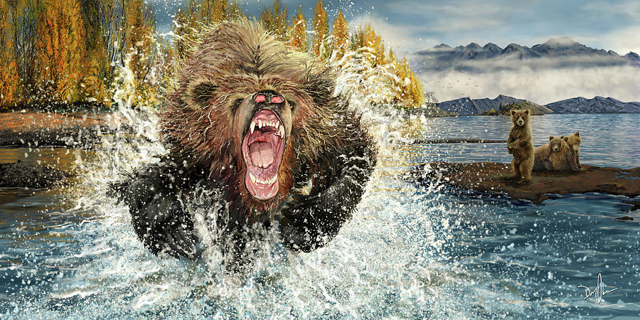 Mama Grizzly by Don Olea Mama Grizzly by Don Olea