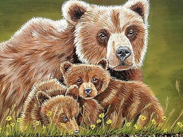 https://images.fineartamerica.com/images/artworkimages/mediumlarge/1/mamma-bear-with-cubs-danielle-myers.jpg