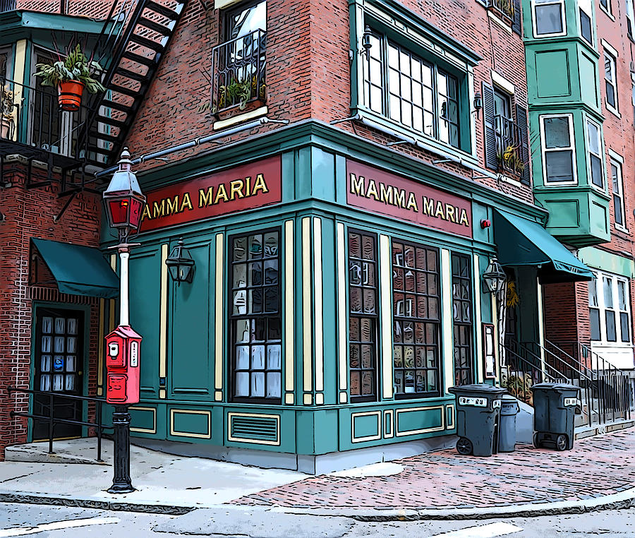 Mamma Maria's Deli Boston Photograph by Boni Drake Pixels