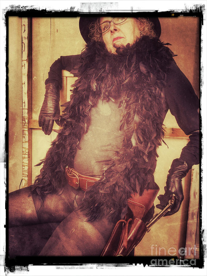 Mature Photograph - Mamma The Kidd by Steven Digman Mature Photograph - Mamma The Kidd by Steven Digman