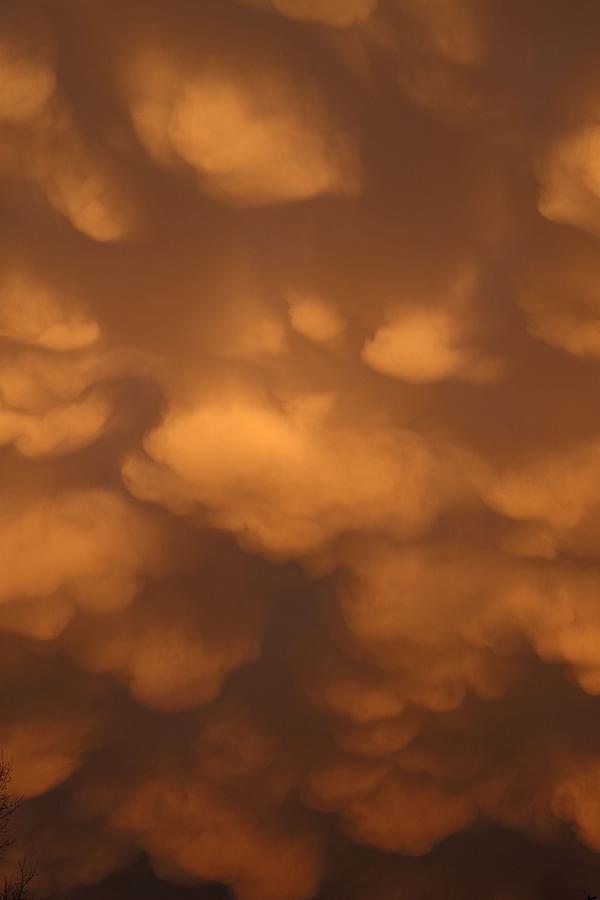 Mammatus Clouds Photograph by Shoeless Wonder