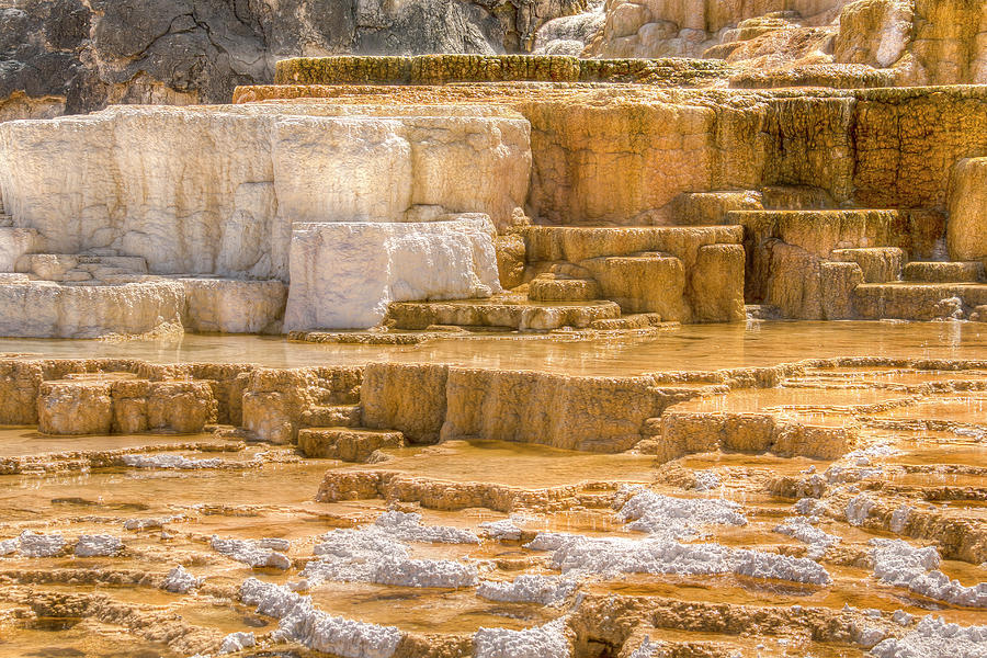 Mammoth Hot Springs II Photograph by Kristina Rinell