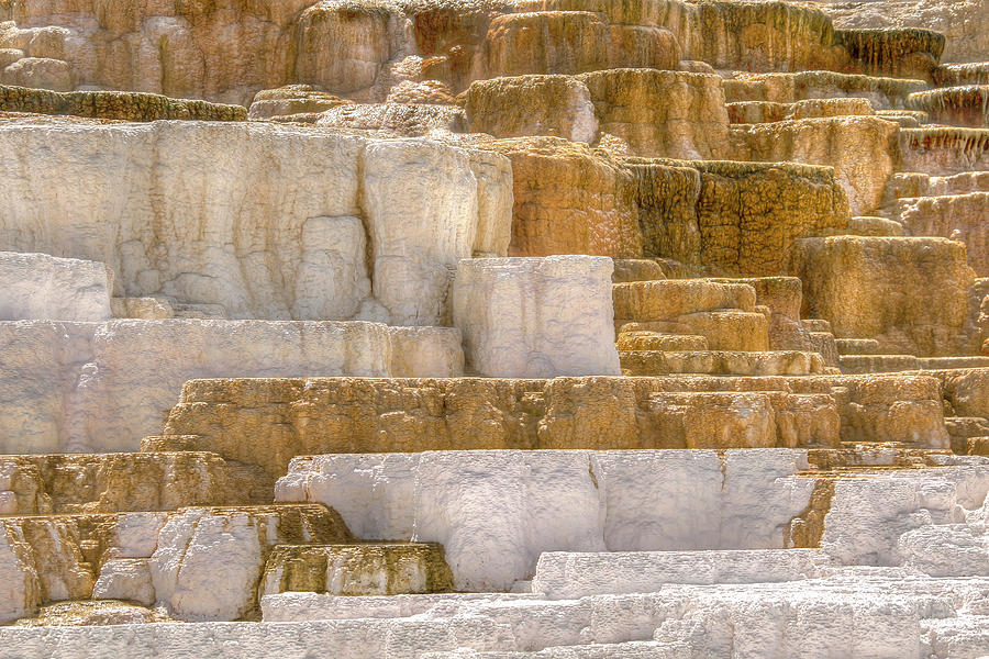 Mammoth Hot Springs IV Photograph by Kristina Rinell