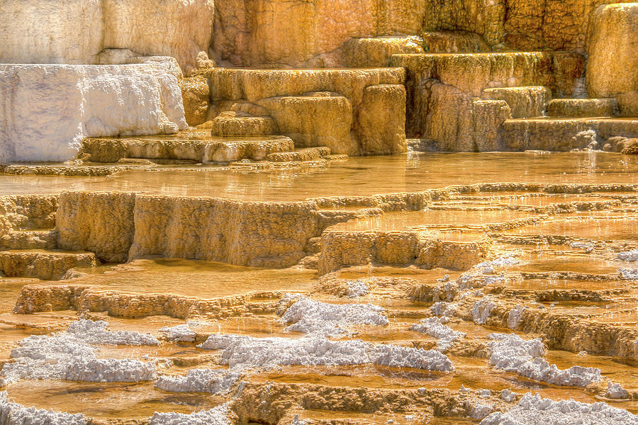 Mammoth Hot Springs Photograph by Kristina Rinell