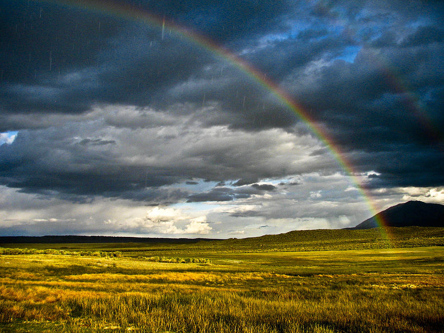 Mammoth Valley Rainbow Photograph by Neil Pankler