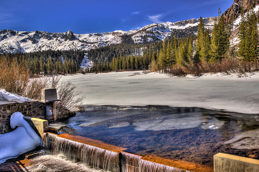 Mammoth Waterfall Photograph by Scott Harris - Fine Art America