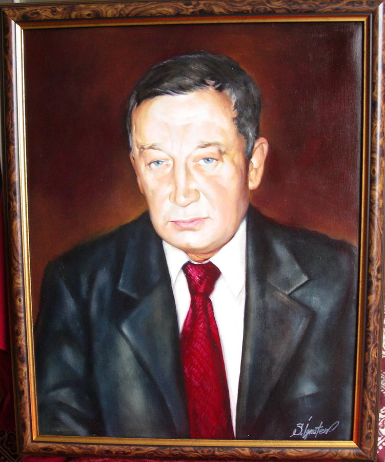 Man 1 Painting by Sergey Ignatenko