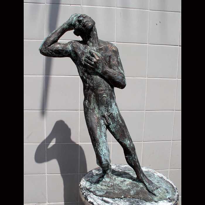 Man 2 Sculpture by Victor Amor