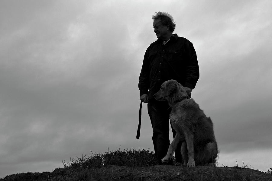 Man and His Dog Photograph by Lorraine Devon Wilke