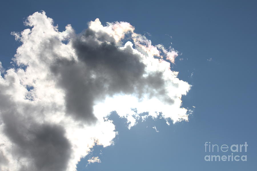 Man and Woman Cloud Photograph by Donna L Munro