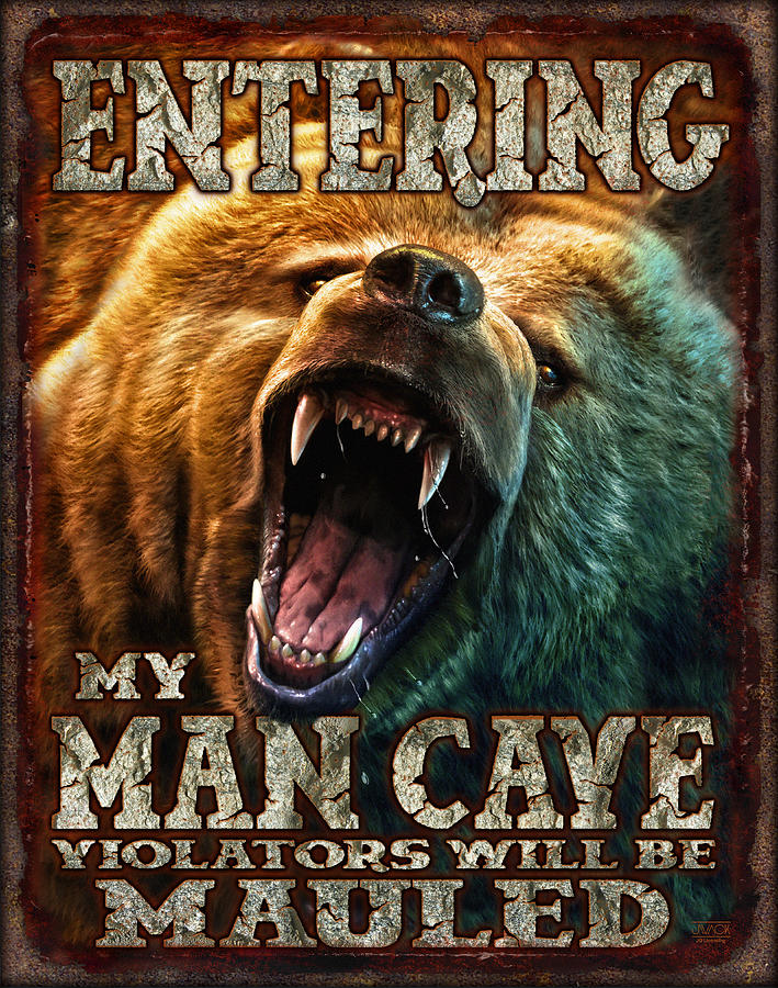 Wildlife Painting - Man Cave by JQ Licensing