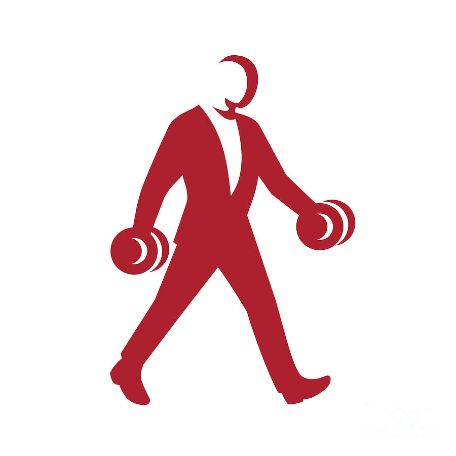silhouette man in suit walking