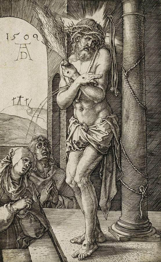 Man of Sorrows Relief by Albrecht Durer