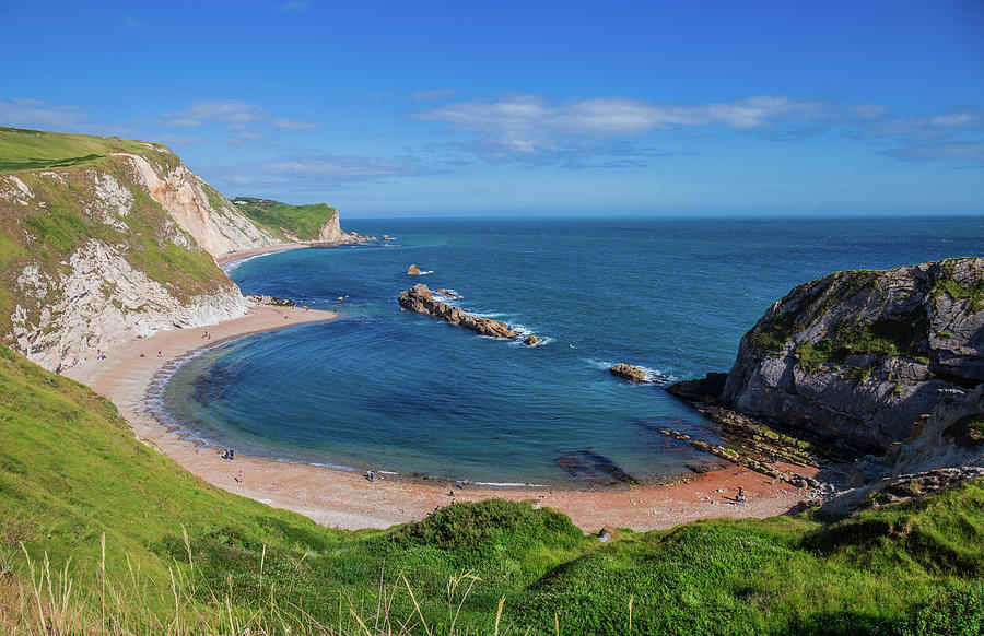 Man O'War bay, Durdle door, Lulworth, England Photograph by Biro Iosif ...