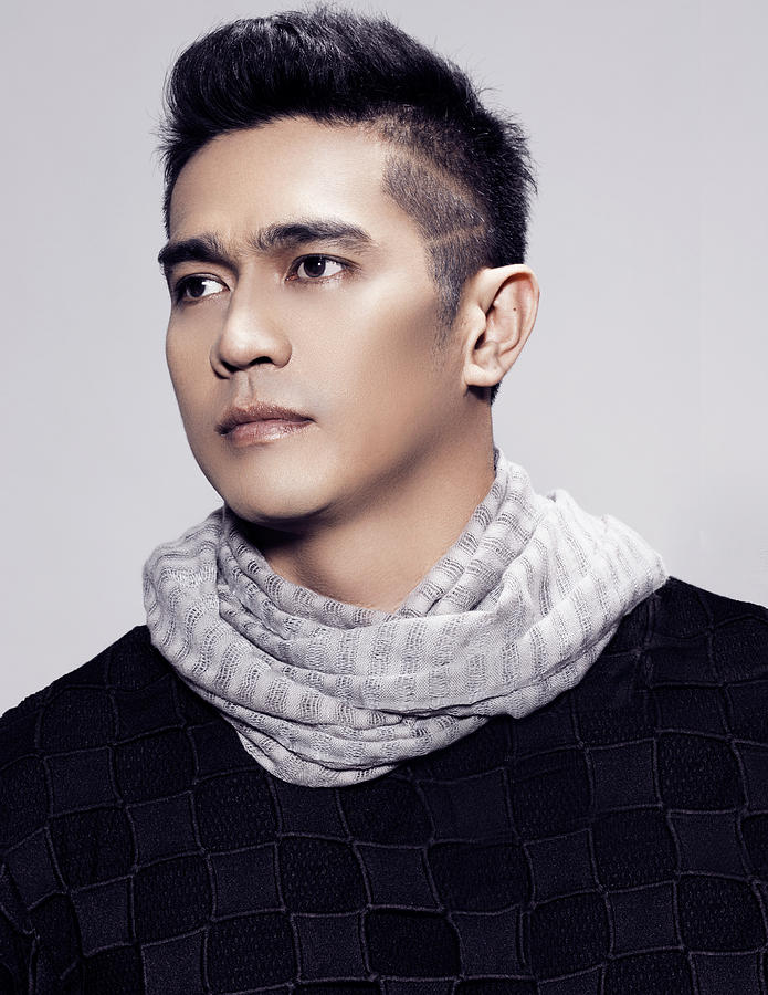 Man With Undercut Hairstyle With Hair Tattoo Photograph By Von