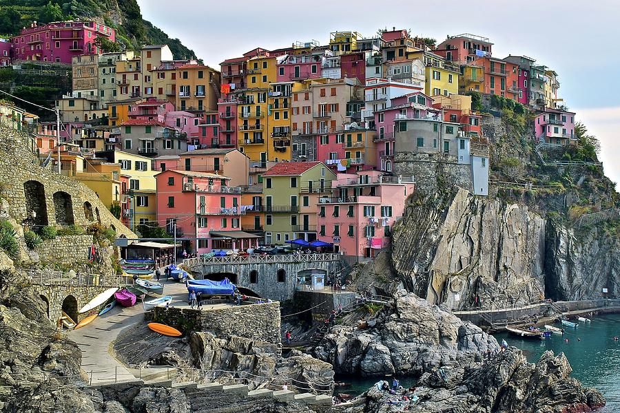 Manarola Cinque Terre Italy Photograph by Frozen in Time Fine Art Photography