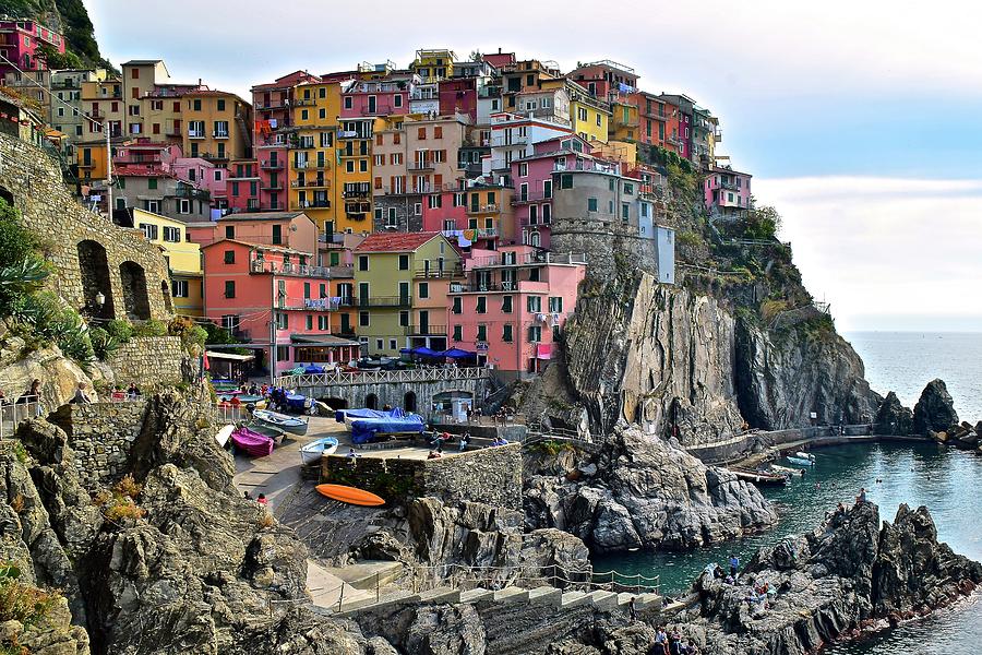 Manarola Version Four Photograph by Frozen in Time Fine Art Photography
