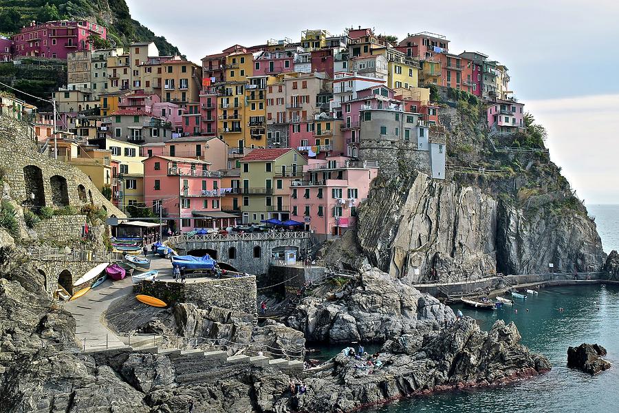 Manarola Version two Photograph by Frozen in Time Fine Art Photography