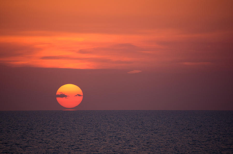 Sunset Photograph - Manasota Key Sunset by John Black