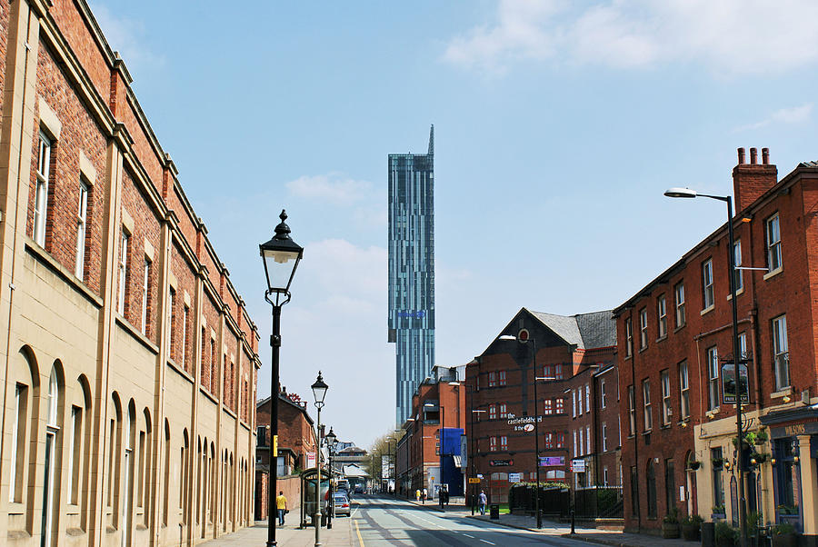 Architecture Photograph - Manchester - Beetham Tower by Hristo Hristov