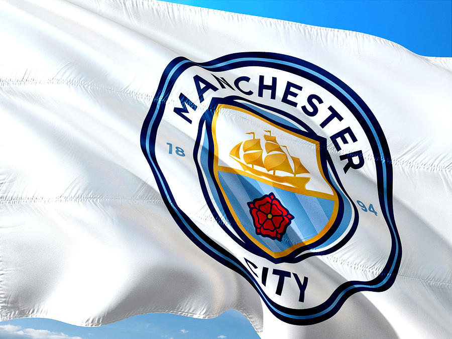  Manchester City Flag Man City MUFC Football Soccer