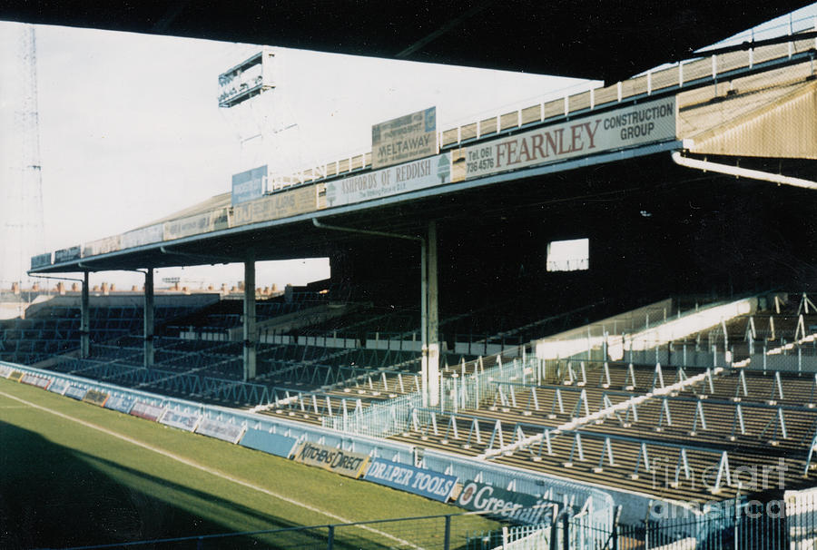 Manchester City - Maine Road - East Stand 1 - 1984 Photograph by Legendary Football Grounds