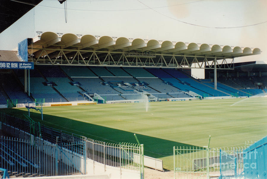 Manchester City - Maine Road - West Stand 3 - 1991 Photograph by Legendary Football Grounds