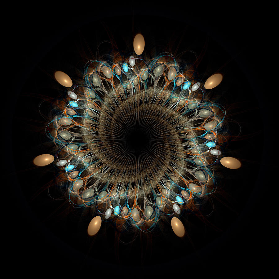 Mandala 157 Digital Art by David April