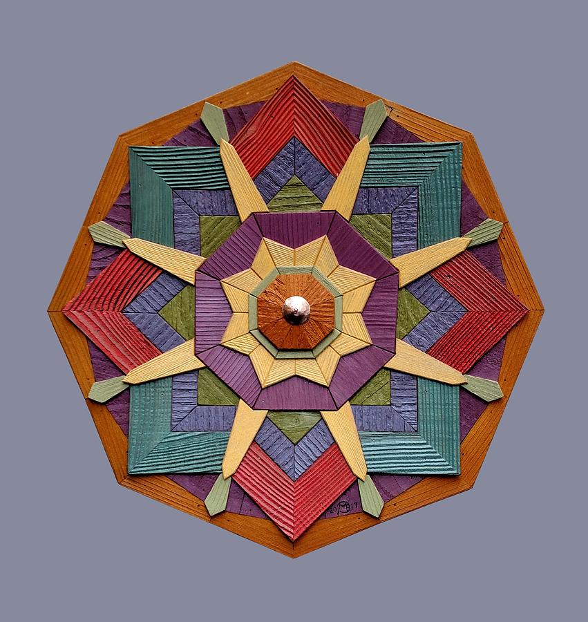 Mandala 2 Painting by Denny McNeill