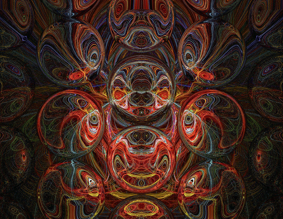 Mandala 3 Digital Art by Robert Ullmann