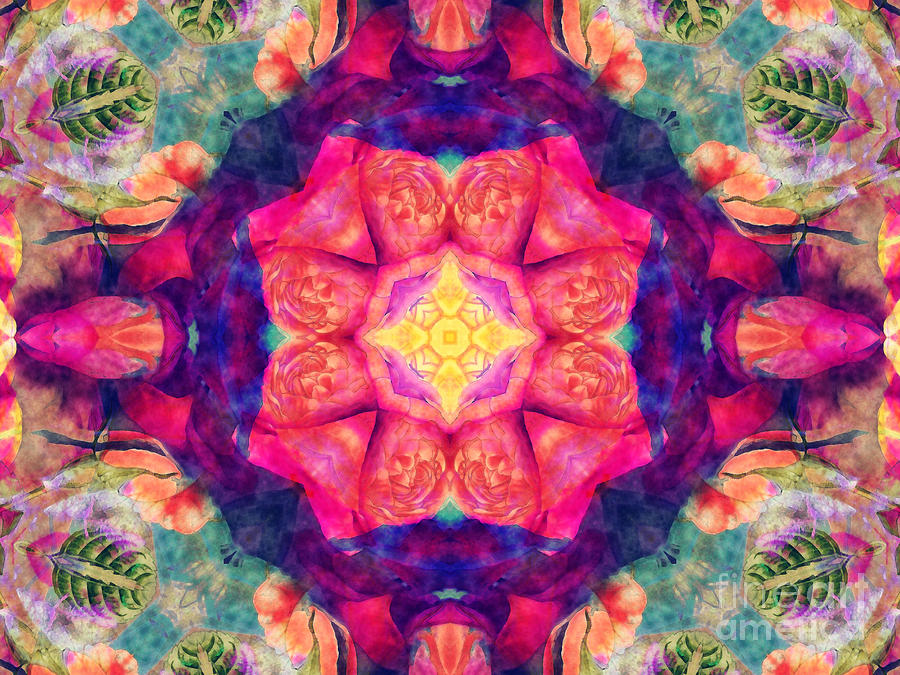 Mandala art Digital Art by Justyna Jaszke JBJart