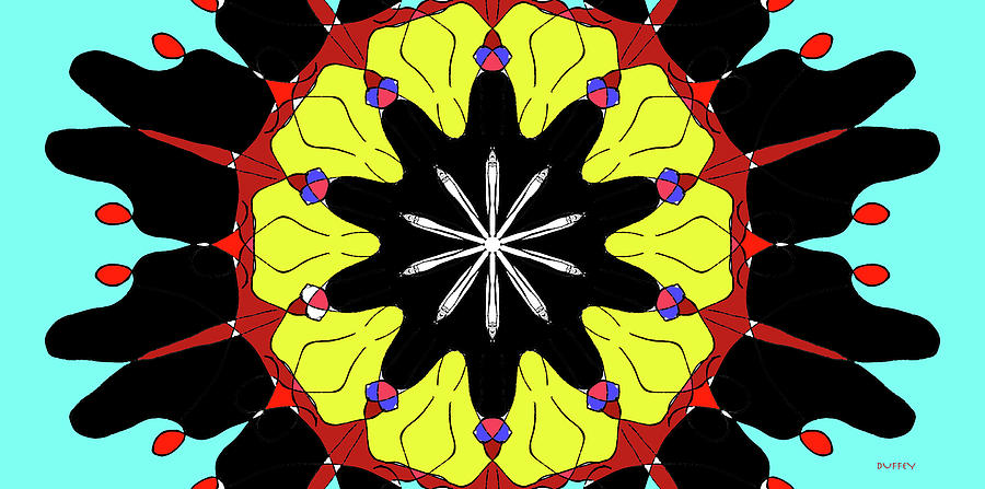 Mandala Einz Digital Art by Doug Duffey