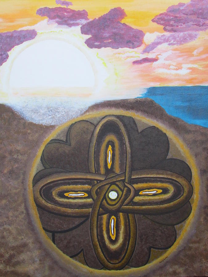 Mandala in the Sand by Cheryl Bailey Mandala in the Sand by Cheryl Bailey