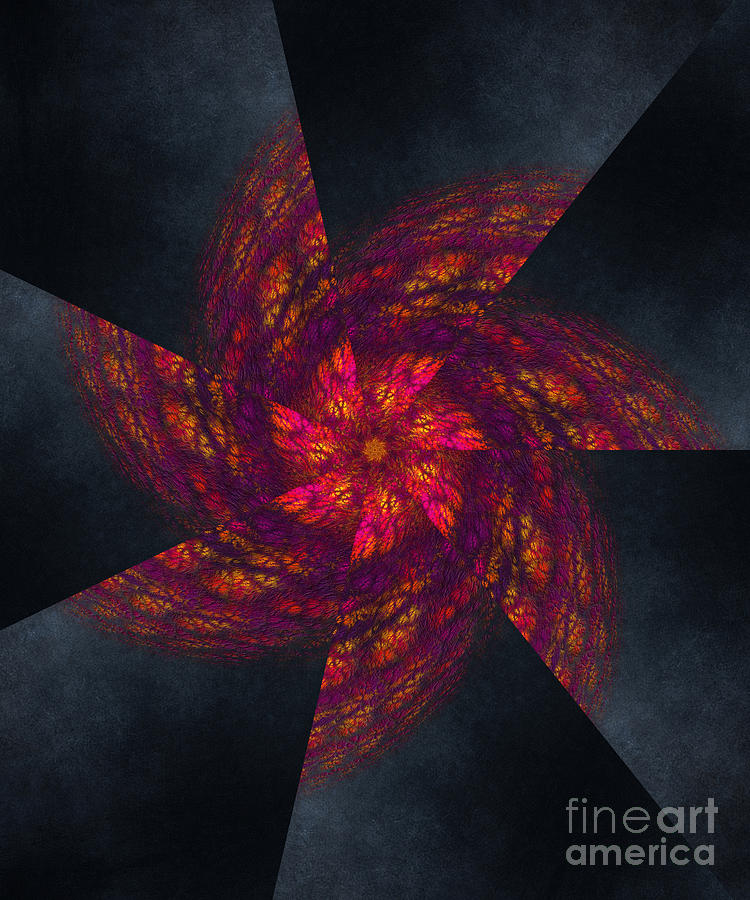 Mandala Like A Wind Digital Art