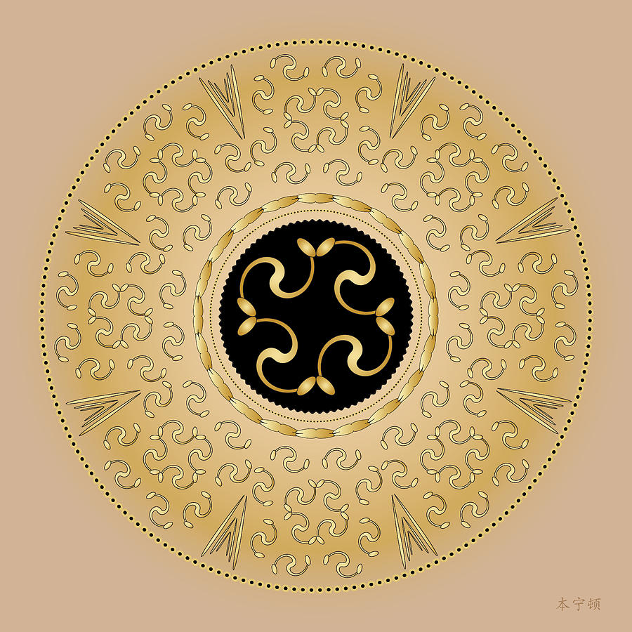 Mandala No. 57 Digital Art by Alan Bennington
