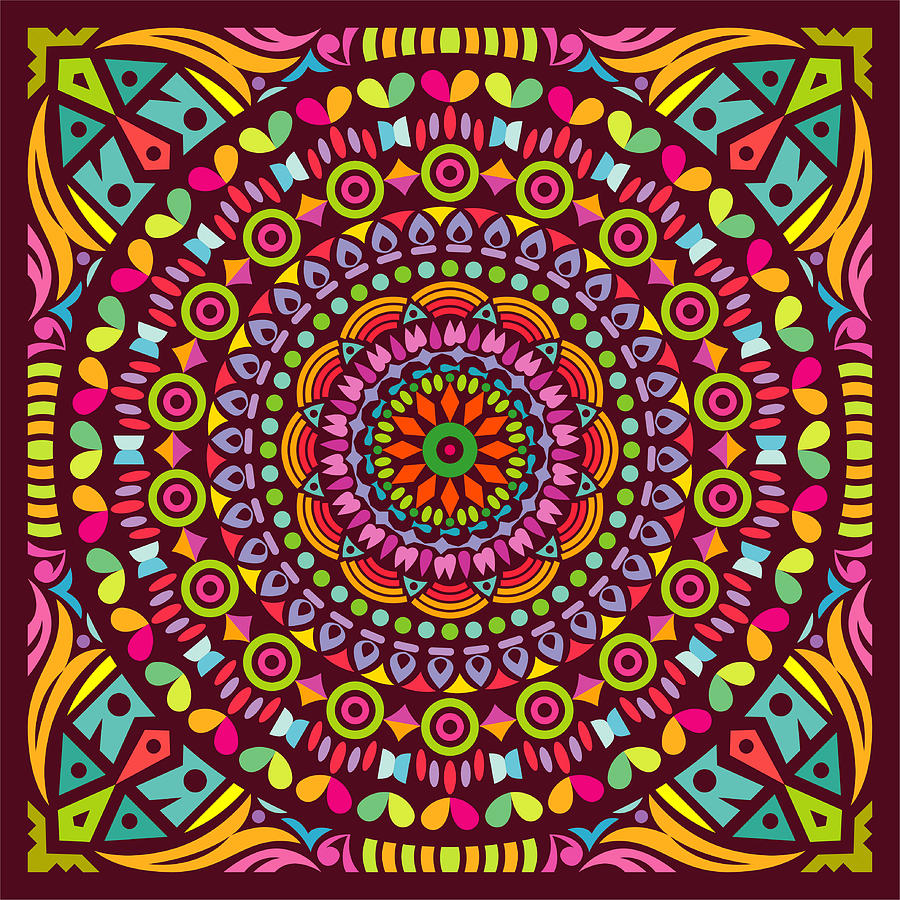 Mandala Digital Art by Paul O'Toole - Fine Art America