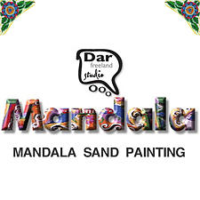 Mandala Sand Painting Mixed Media by Dar Freeland
