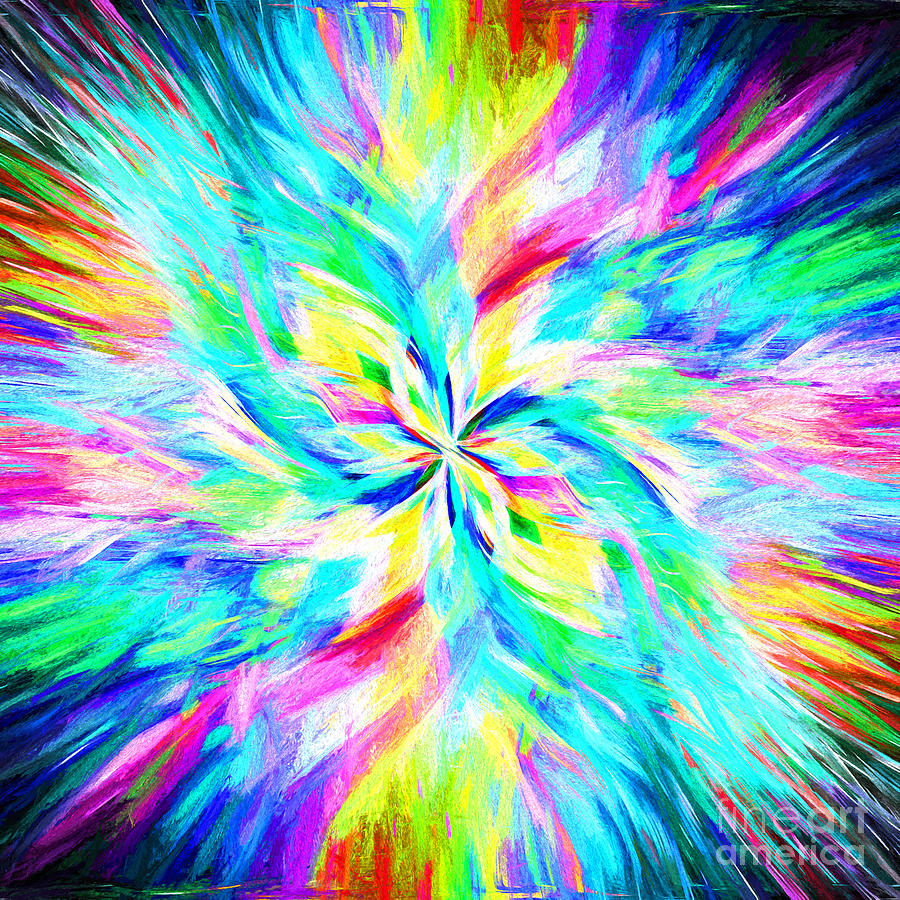 Mandala Photograph - Mandala Twirl 03 by Jack Torcello
