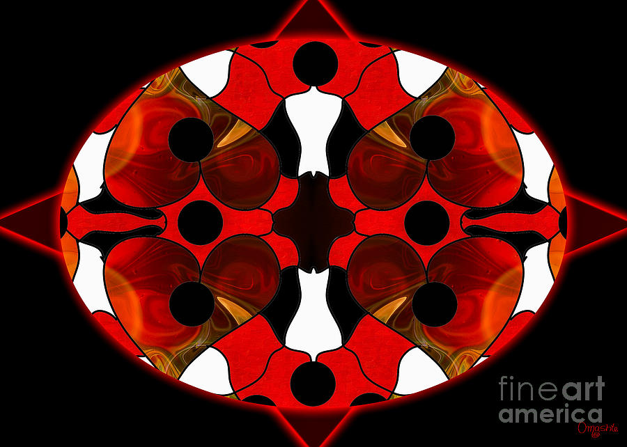 Mandalas For Life Abstract by Omashte Digital Art by Omaste Witkowski